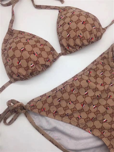 gucci strings|brown gucci bathing suit.